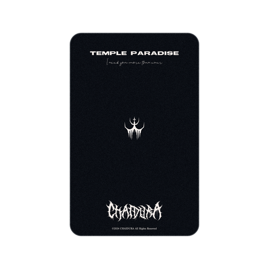 CHAIDURA PHOTOCARD - TEMPLE PARADISE ERA